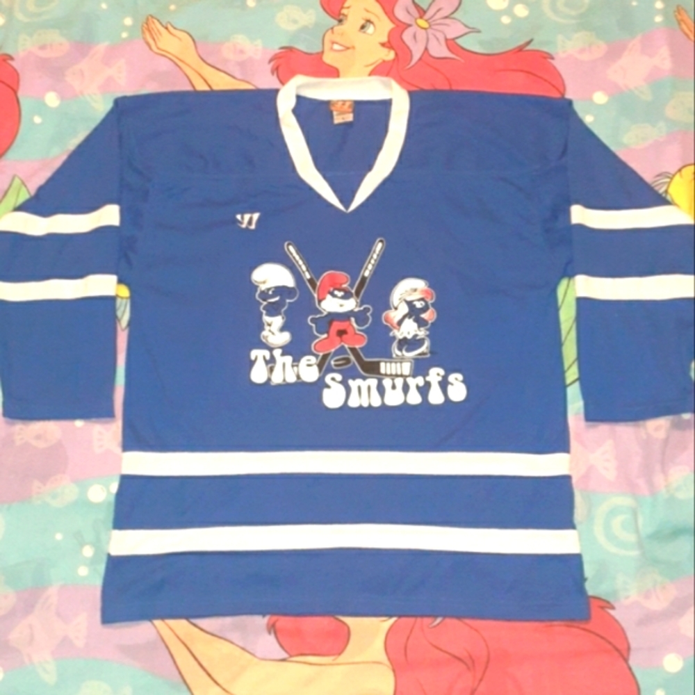 The Smurfs Vintage Hockey Jersey